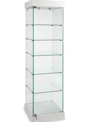 Glass Tower Display Case